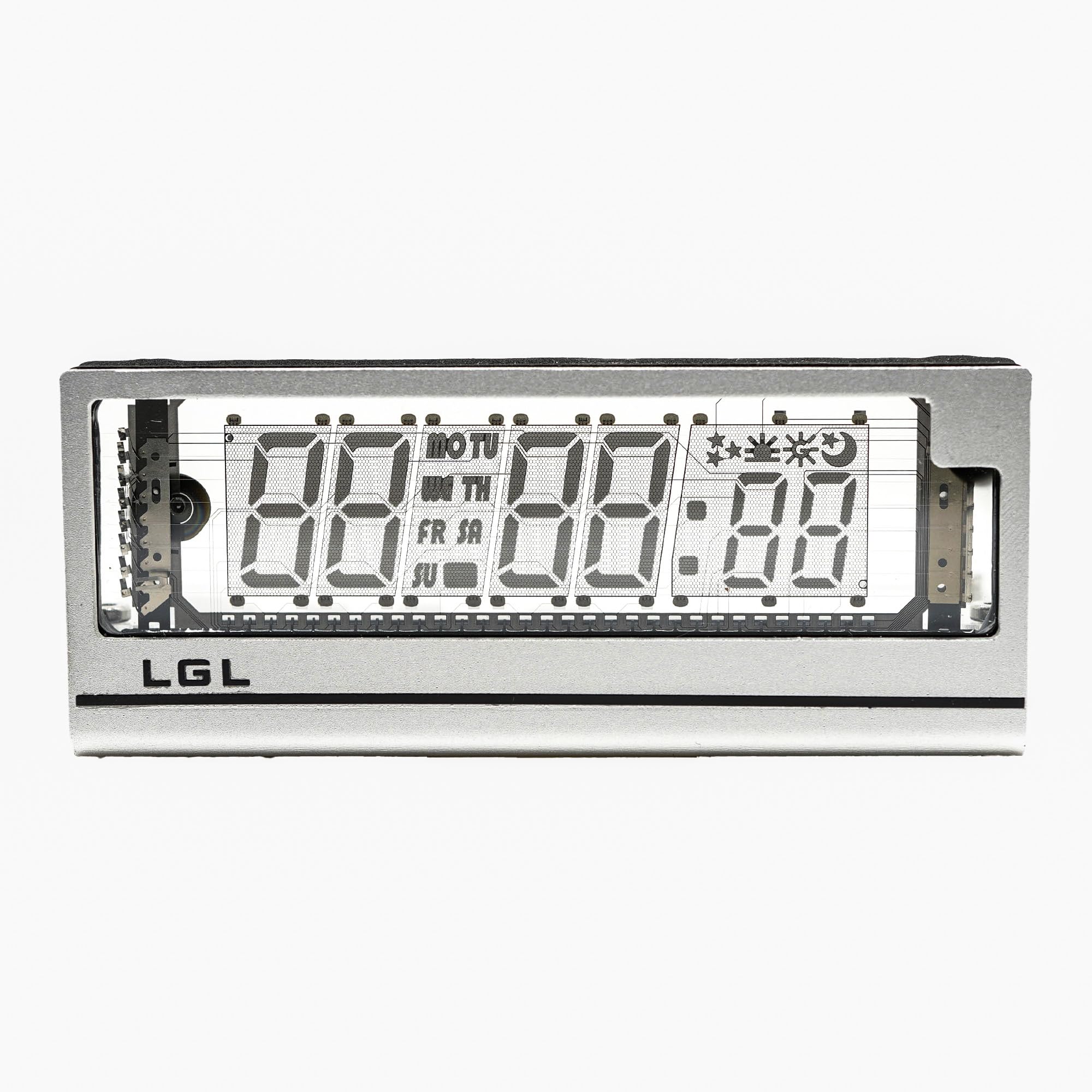 Amazon.co.jp: LGL Studio ニキシー管風 置き時計 VFD｜真空蛍光表示